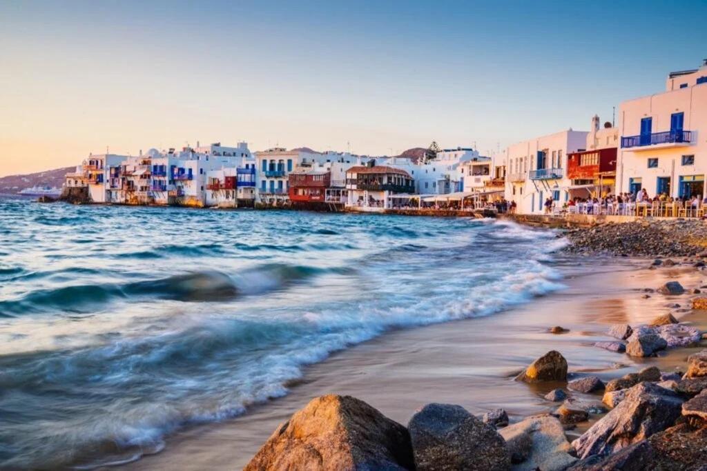 Budget Downtown Apartment- Harma I Mykonos Town ภายนอก รูปภาพ
